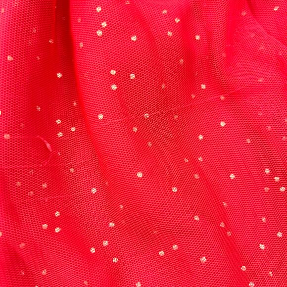 Hanna Andersson Red Soft Tulle Shimmer Star Dress - Picture 8 of 8